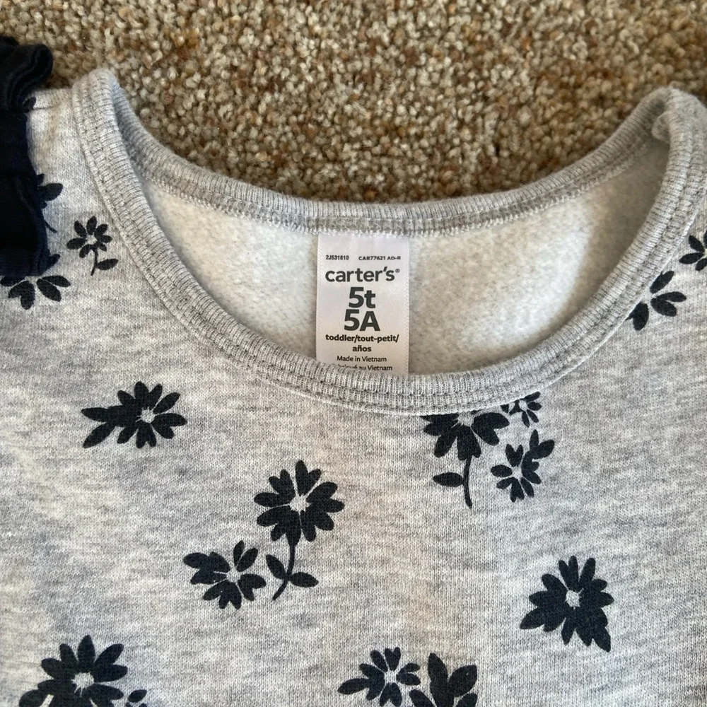Girls size 5/5T holiday dresses and pj set